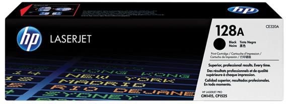 Mực in laser m&agrave;u HP 128A Black (CE320A)