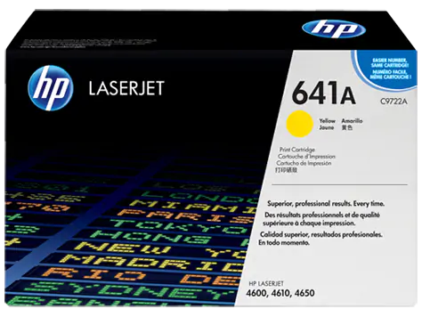 Mực in laser màu HP 641A Yellow (C9722A)