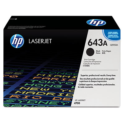 Mực in laser màu HP 643A Black (Q5950A)