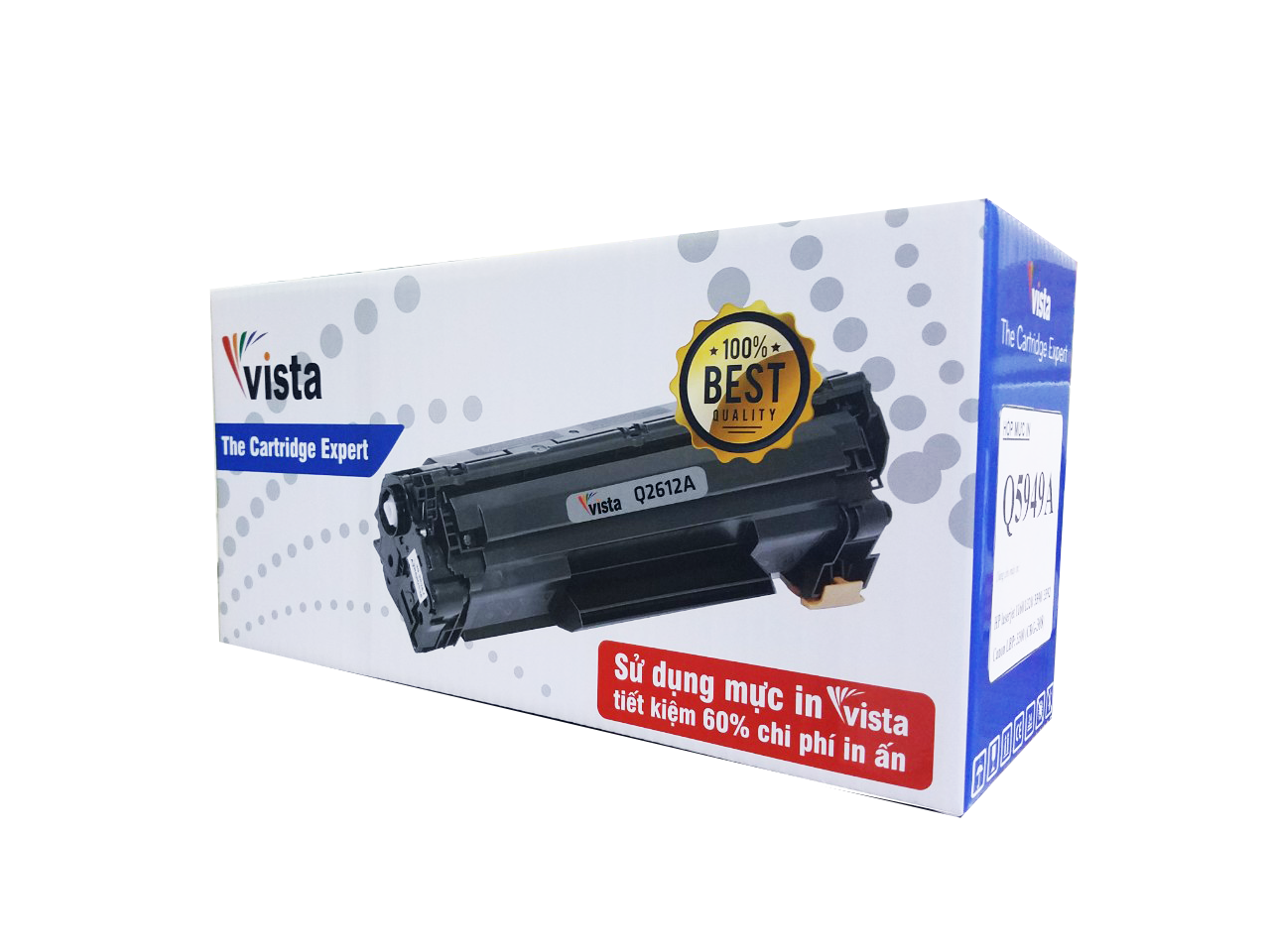 Mực in laser màu Vista HP CE311A (Canon 329C) - Cyan