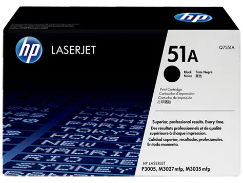 Mực in laser trắng đen HP 51A (Q7551A)
