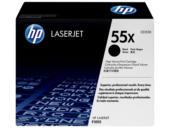 Mực in laser trắng đen HP 55X (CE255X)