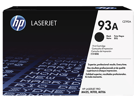 Mực in laser trắng đen HP 93A (CZ192A)