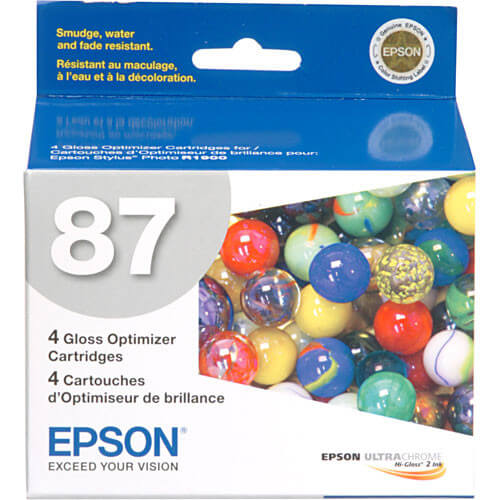 Mực in phun màu Epson 87 Gloss Optimizer (T087090)