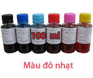 Mực nước Epson Dye Ink màu đỏ nhạt 100ml