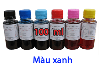Mực nước Epson Dye màu xanh 100ml