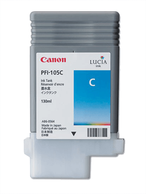 Mực in phun màu Canon PFI-105C Cyan
